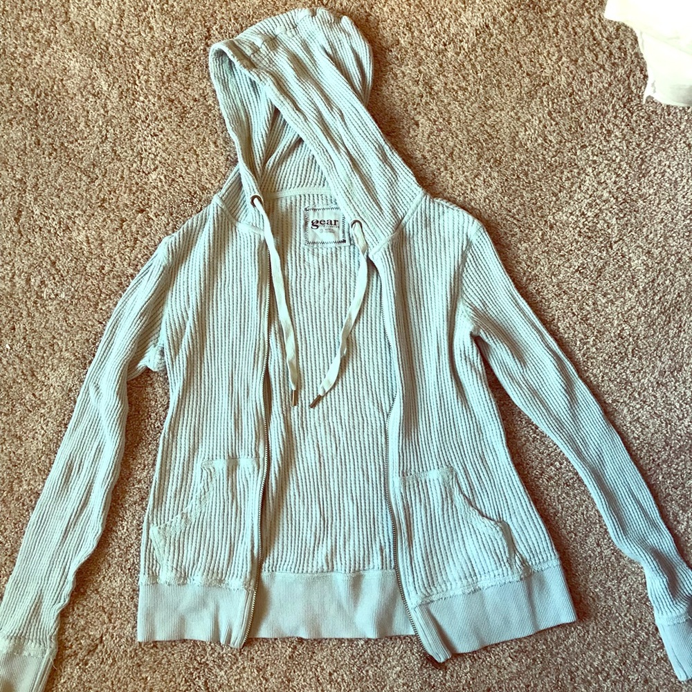 Zip up hoodie